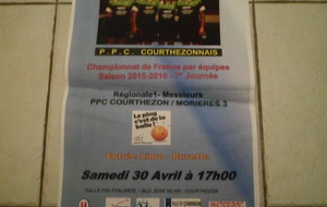 7EME TOUR CHAMPIONNAT REGIONAL PAR EQUIPES