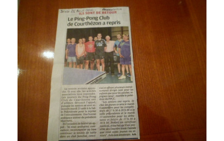 ARTICLE DE PRESSE DU 25/08/16 LA PROVENCE