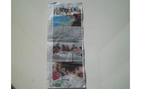 BEL ARTICLE DE PRESSE DE VAUCLUSE MATIN