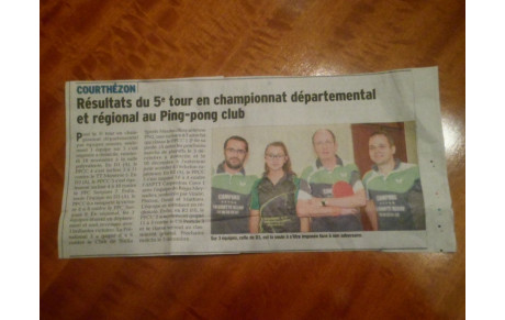 ARTICLE DE PRESSE VAUCLUSE MATIN 23/11/2016