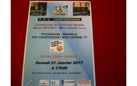 2EME TOUR DU CHAMPIONNAT REGIONAL SENIORS PAR EQUIPES Ph 2