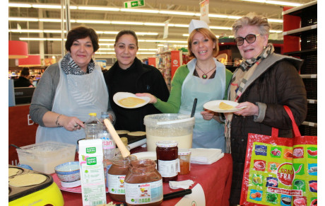 LES DAMES DU PING AU SERVICE DE LA CHANDELEUR