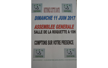 ASSEMBLEE GENERALE DU P.P.C.C.