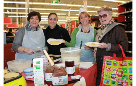 LES DAMES DU PING AU SERVICE DE LA CHANDELEUR