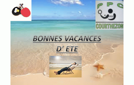 BONNES VACANCES 
