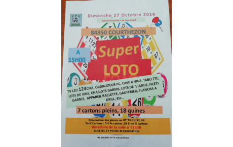 SUPER LOTO DU P.P.C.C